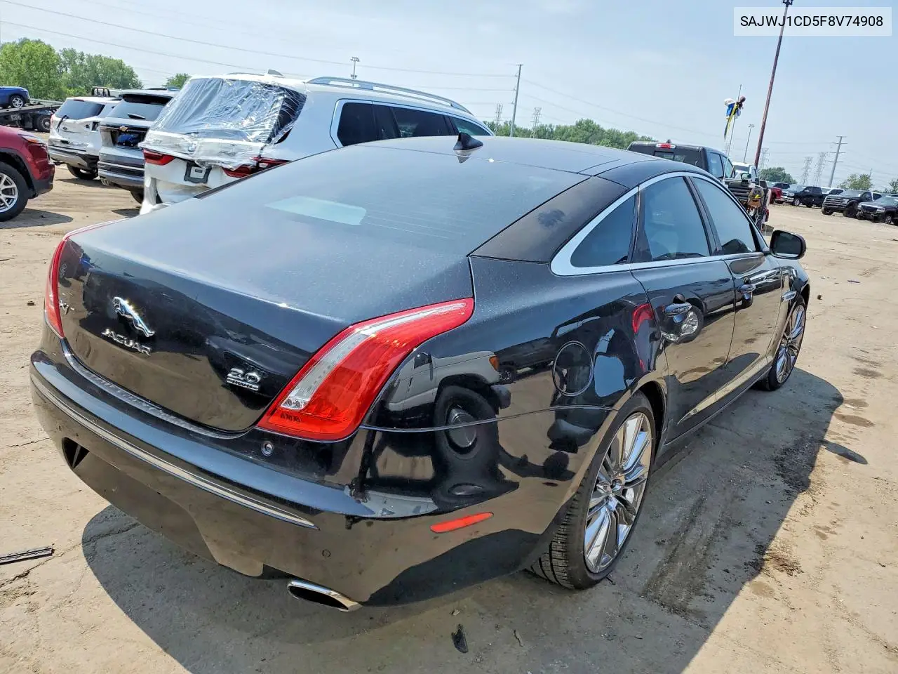2015 Jaguar Xj VIN: SAJWJ1CD5F8V74908 Lot: 61026876