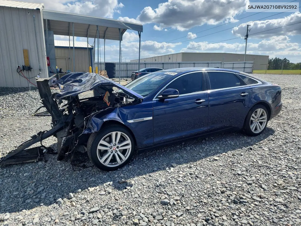 2016 Jaguar Xjl Portfolio VIN: SAJWA2G71G8V92592 Lot: 49246416