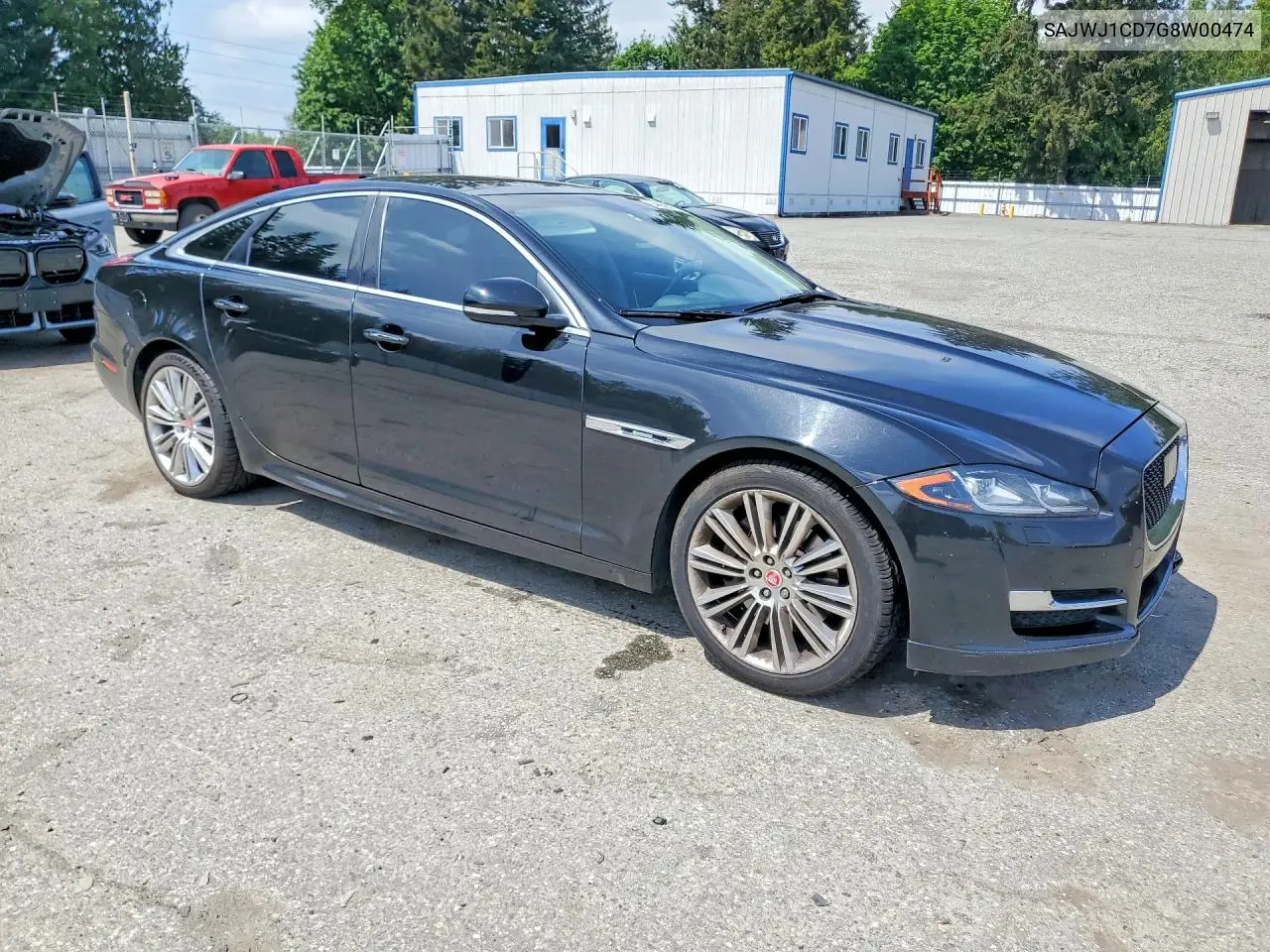 2016 Jaguar Xj VIN: SAJWJ1CD7G8W00474 Lot: 54659516