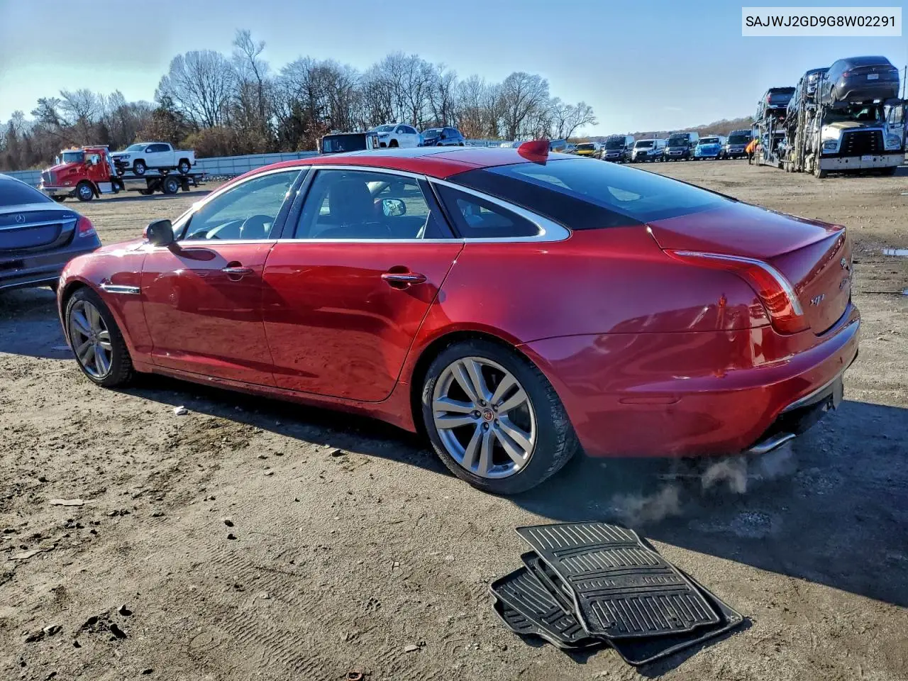 2016 Jaguar Xjl Portfolio VIN: SAJWJ2GD9G8W02291 Lot: 92567655