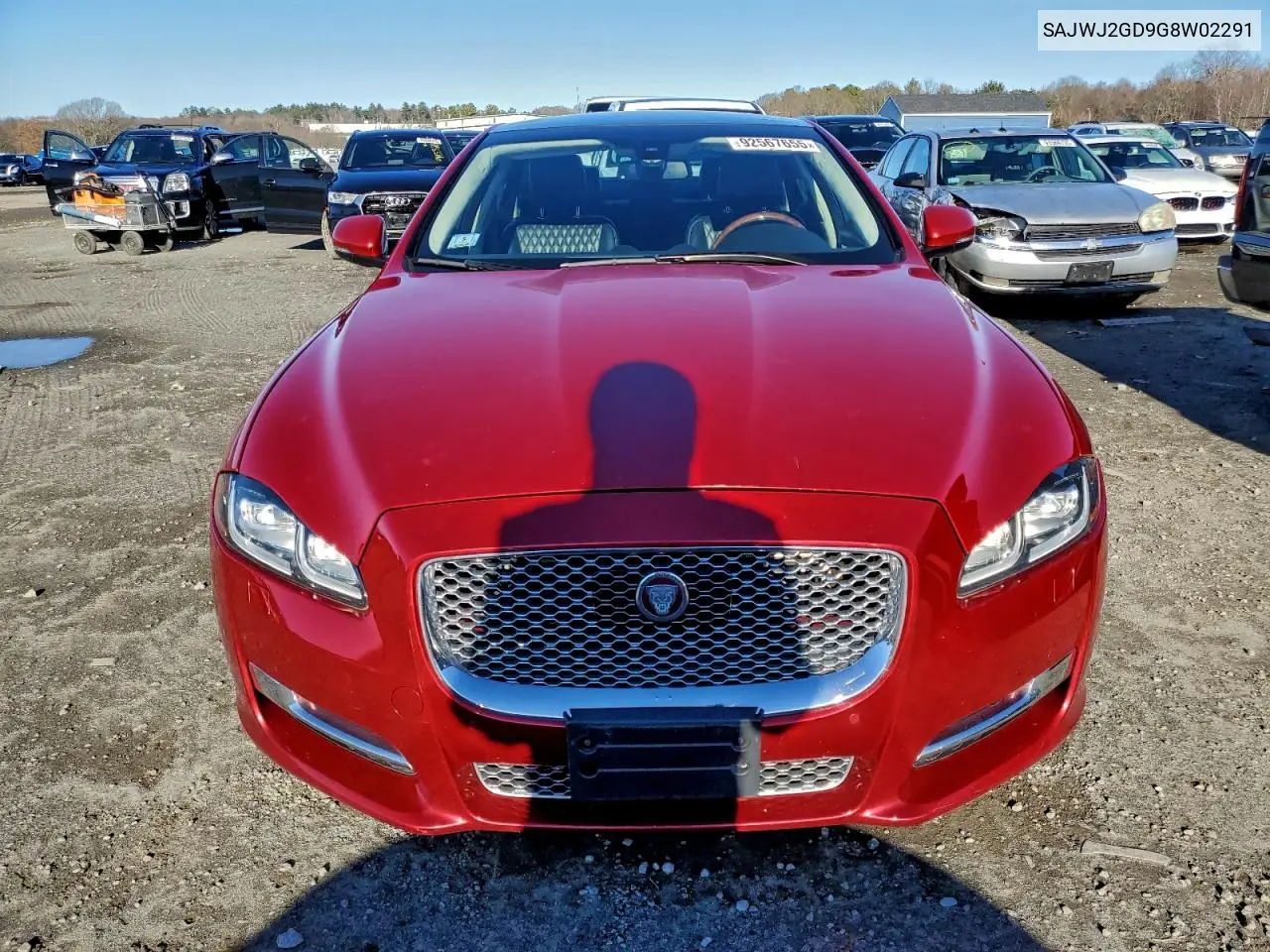 2016 Jaguar Xjl Portfolio VIN: SAJWJ2GD9G8W02291 Lot: 92567655