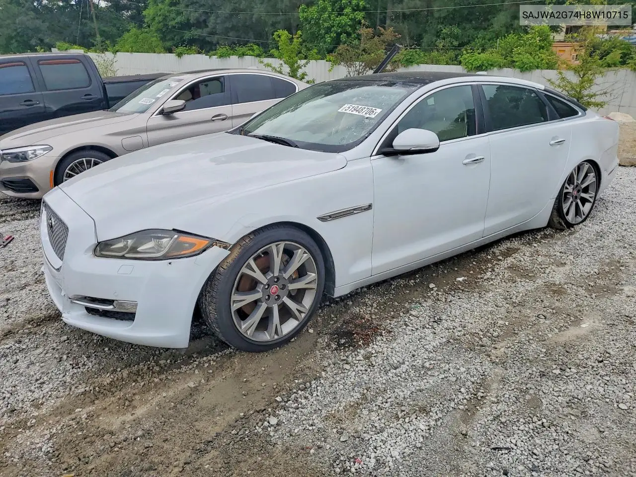 2017 Jaguar Xjl Portfolio VIN: SAJWA2G74H8W10715 Lot: 51948706