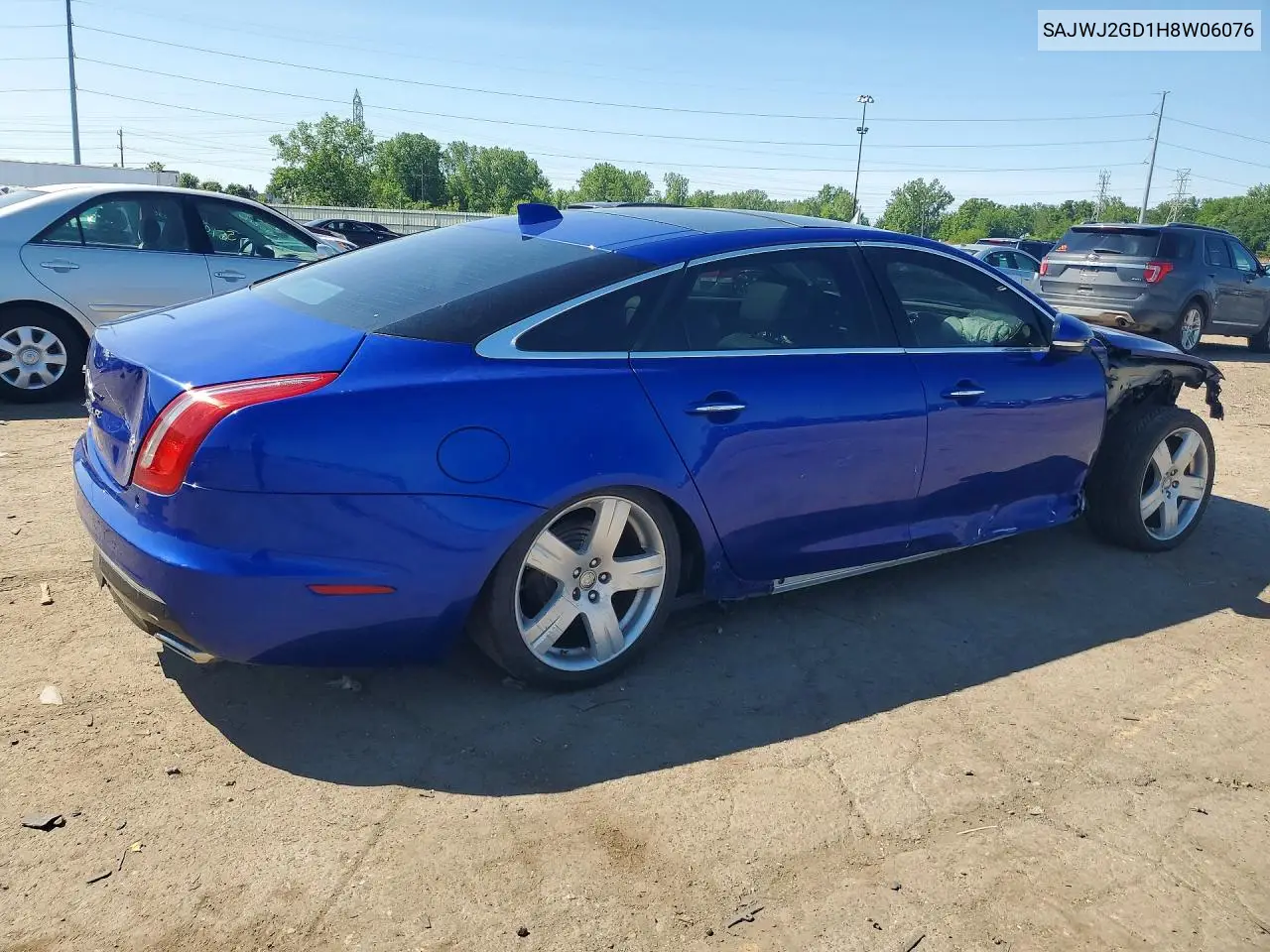 SAJWJ2GD1H8W06076 2017 Jaguar Xjl Portfolio