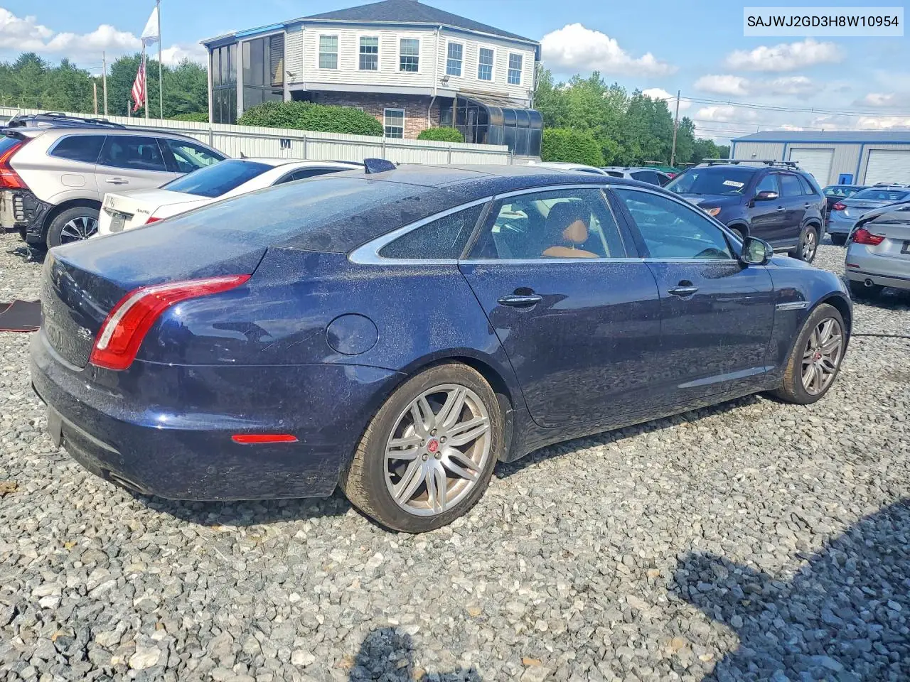 2017 Jaguar Xjl Portfolio VIN: SAJWJ2GD3H8W10954 Lot: 57524546