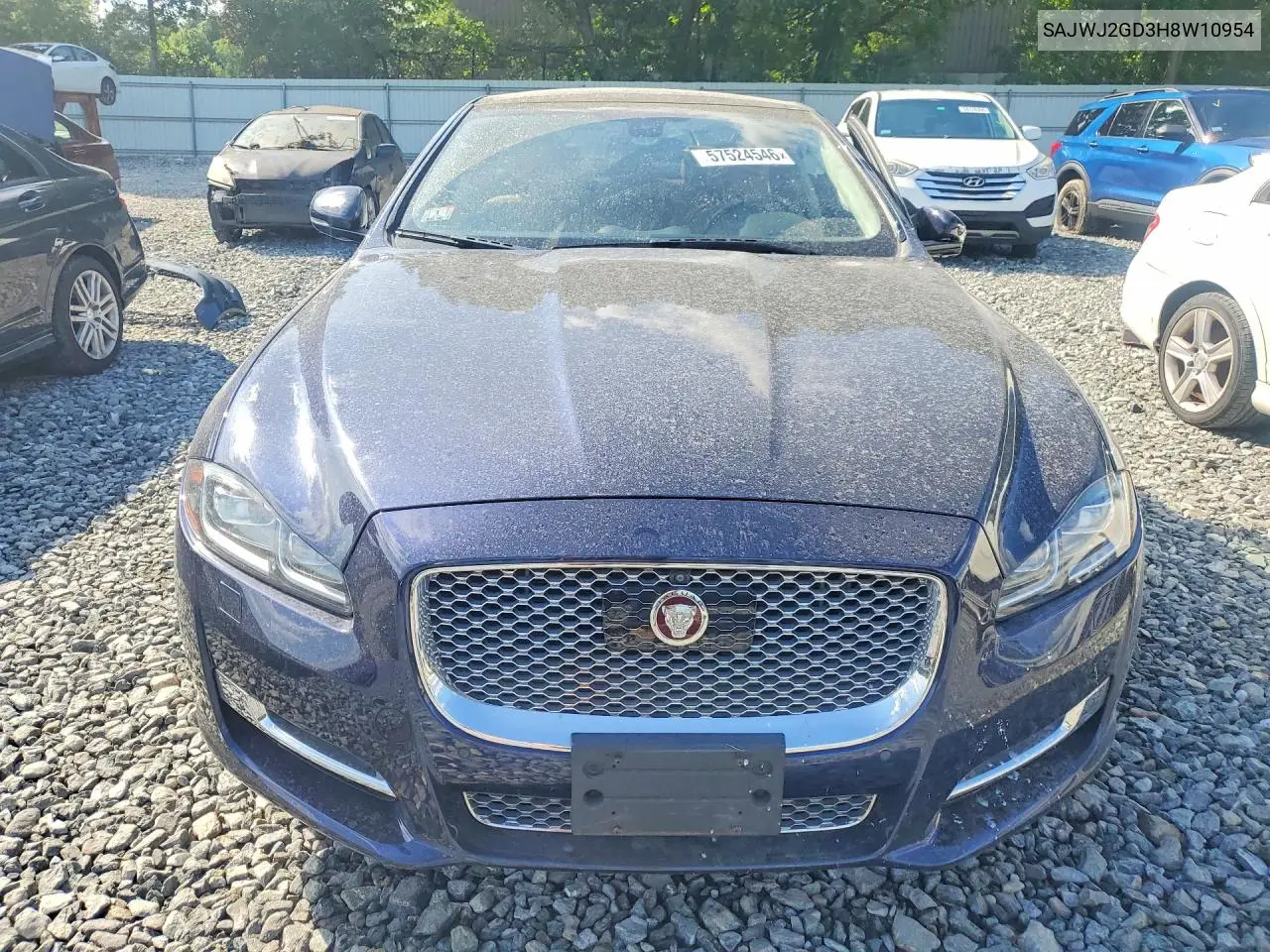 2017 Jaguar Xjl Portfolio VIN: SAJWJ2GD3H8W10954 Lot: 57524546