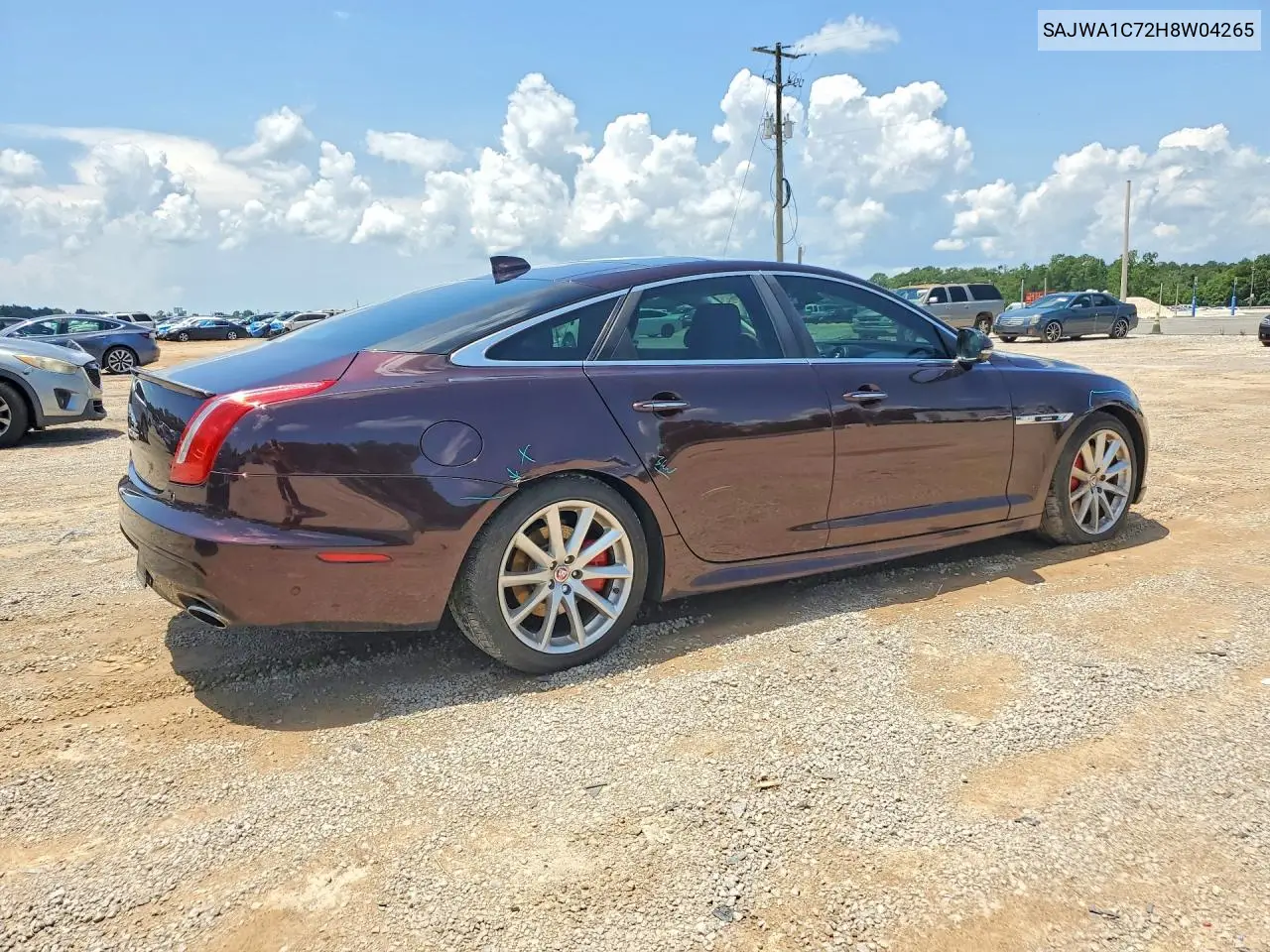 2017 Jaguar Xj VIN: SAJWA1C72H8W04265 Lot: 58553326