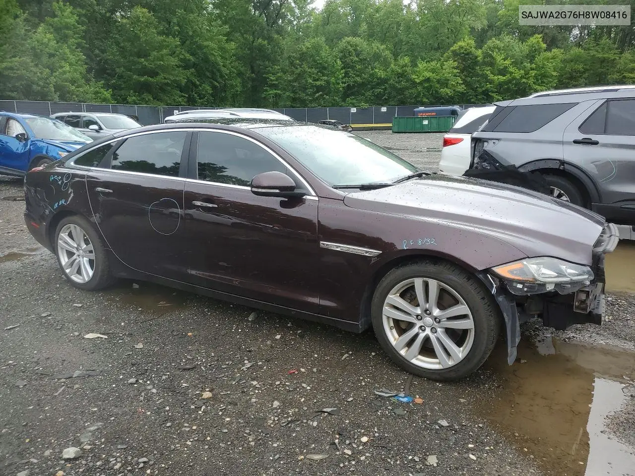 2017 Jaguar Xjl Portfolio VIN: SAJWA2G76H8W08416 Lot: 58829336
