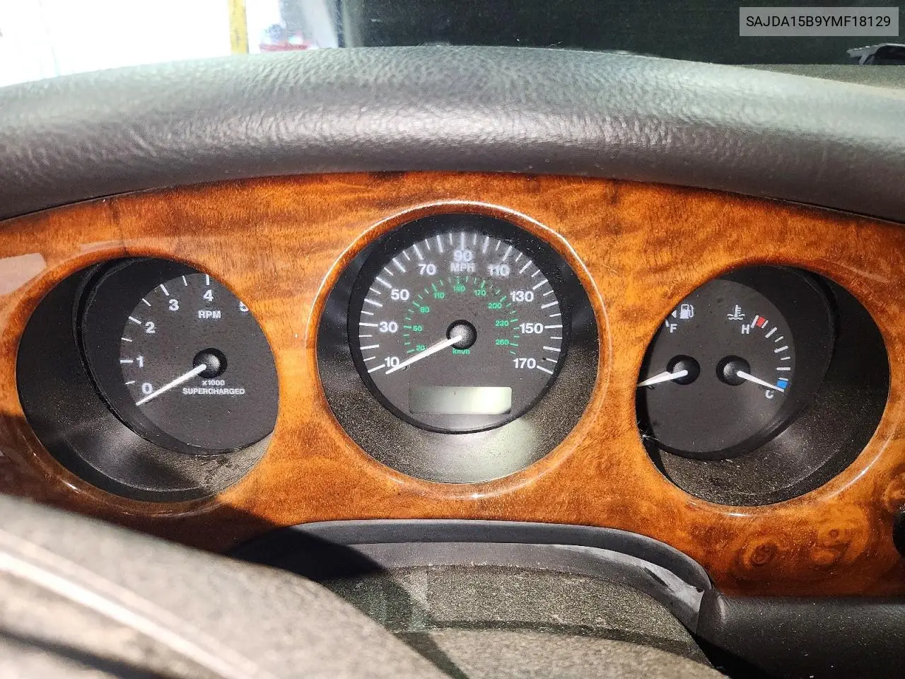 2000 Jaguar Xjr VIN: SAJDA15B9YMF18129 Lot: 55168276