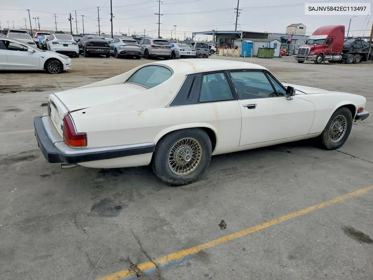1984 Jaguar Xjs VIN: SAJNV5842EC113497 Lot: 56279856