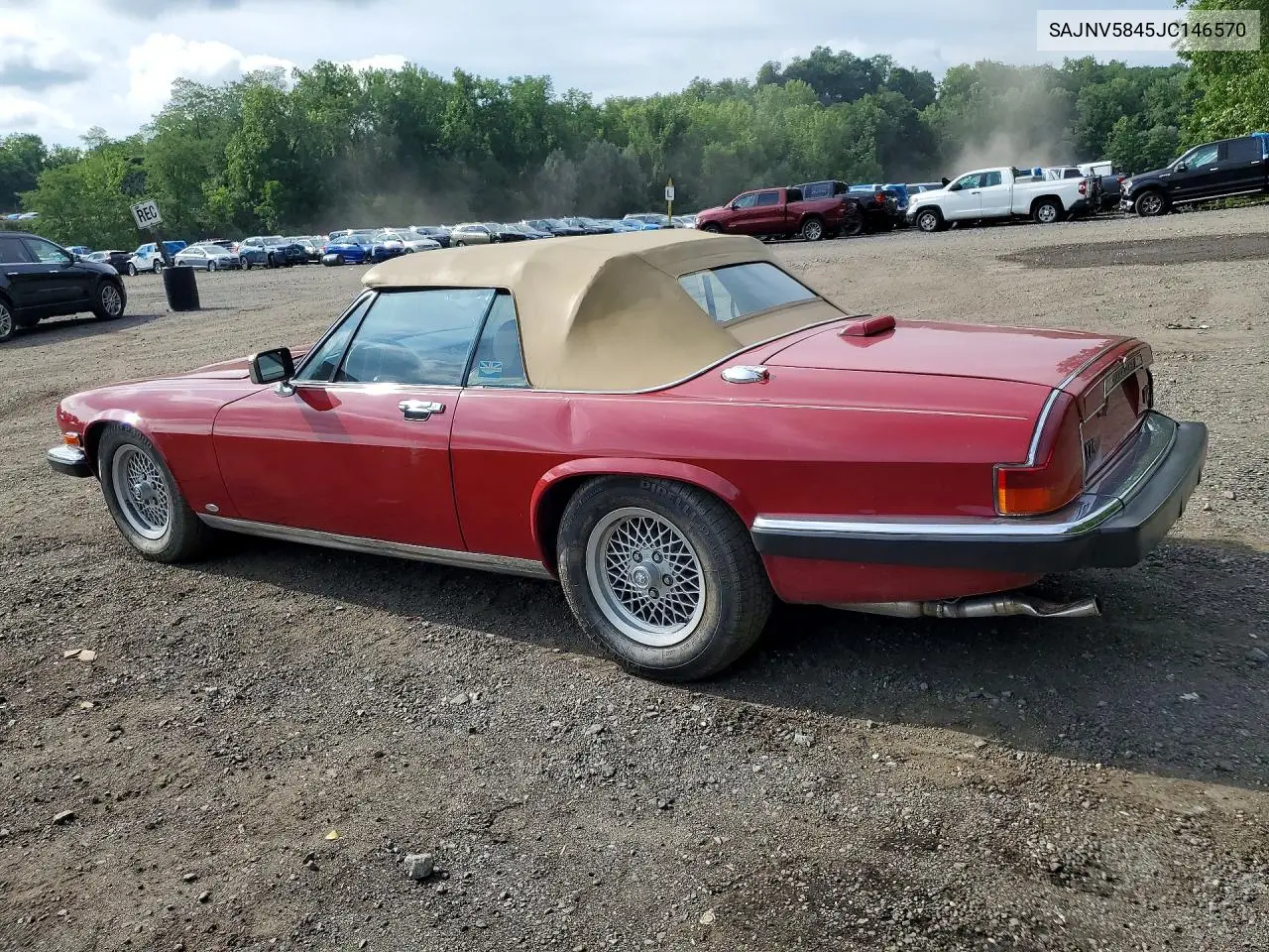 1988 Jaguar Xjs VIN: SAJNV5845JC146570 Lot: 60692146