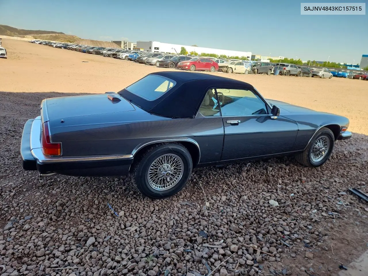 1989 Jaguar Xjs VIN: SAJNV4843KC157515 Lot: 56461666