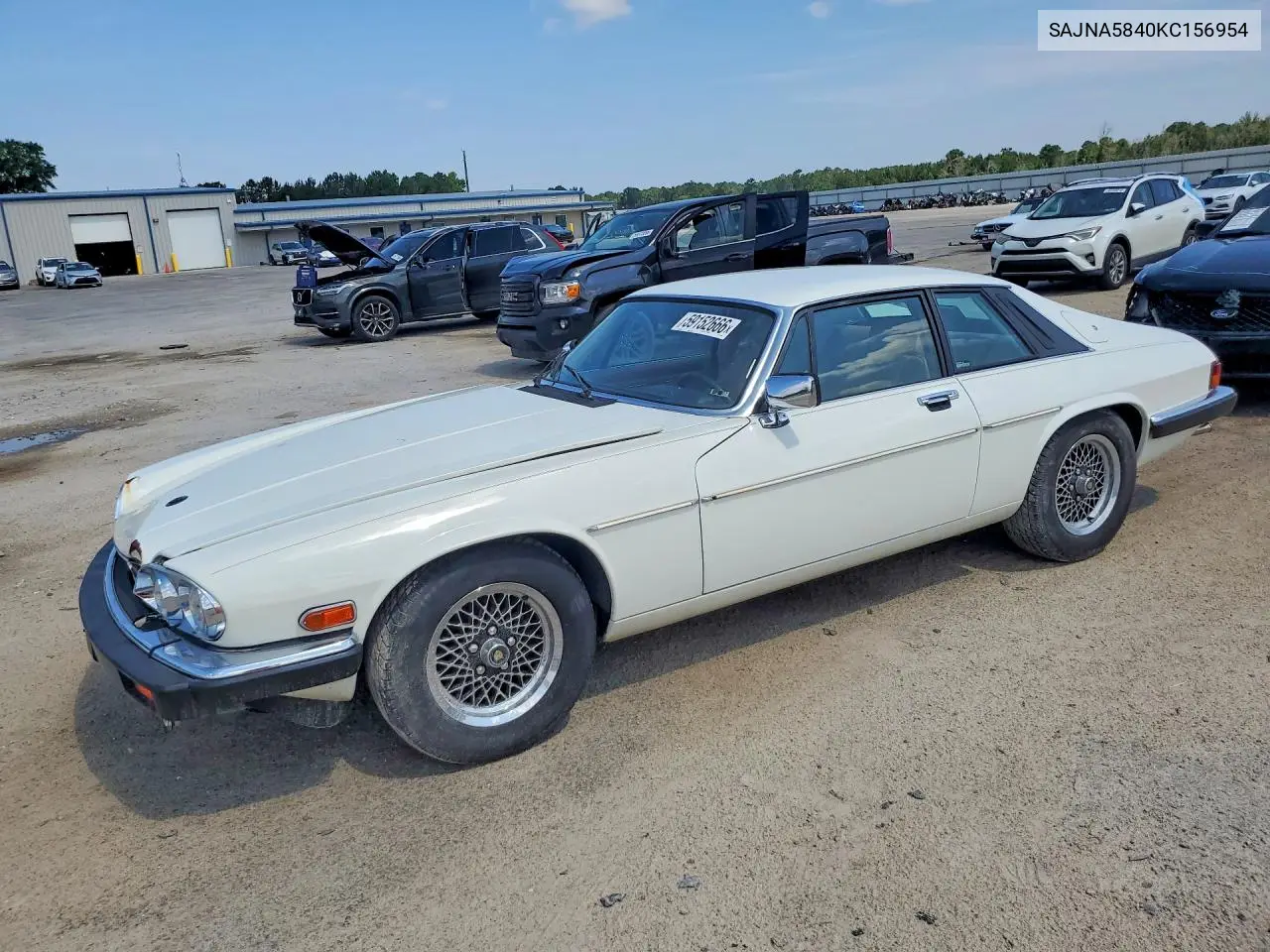 1989 Jaguar Xjs VIN: SAJNA5840KC156954 Lot: 59152666