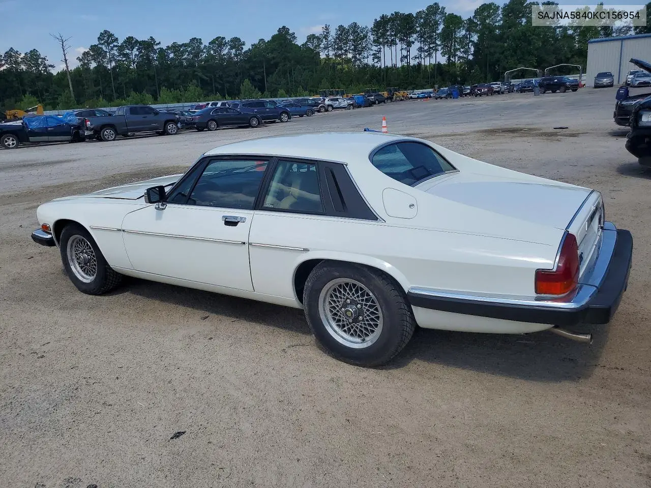 1989 Jaguar Xjs VIN: SAJNA5840KC156954 Lot: 59152666
