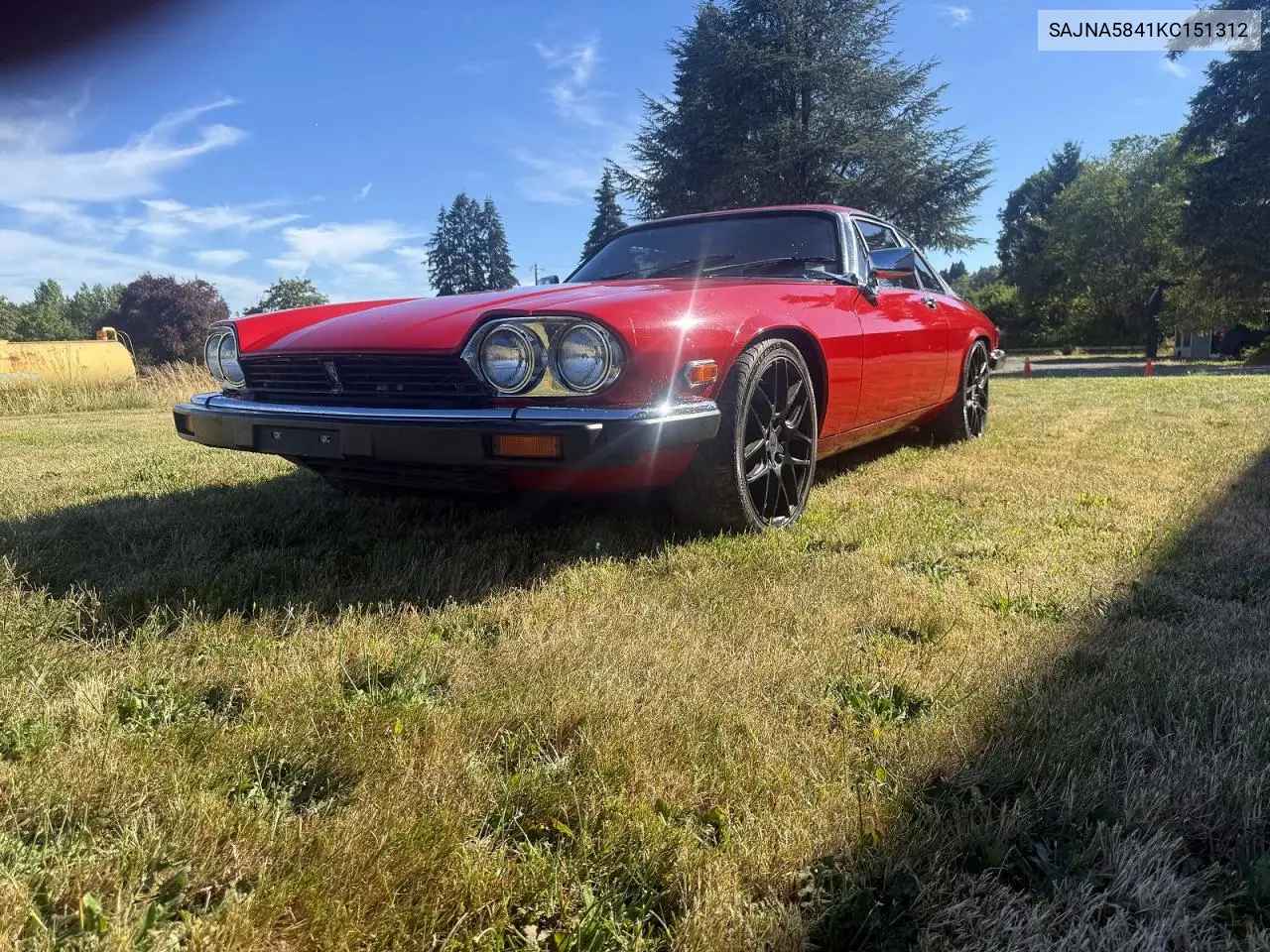 1989 Jaguar Xjs VIN: SAJNA5841KC151312 Lot: 60860446