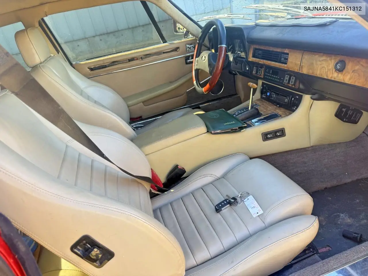 1989 Jaguar Xjs VIN: SAJNA5841KC151312 Lot: 60860446