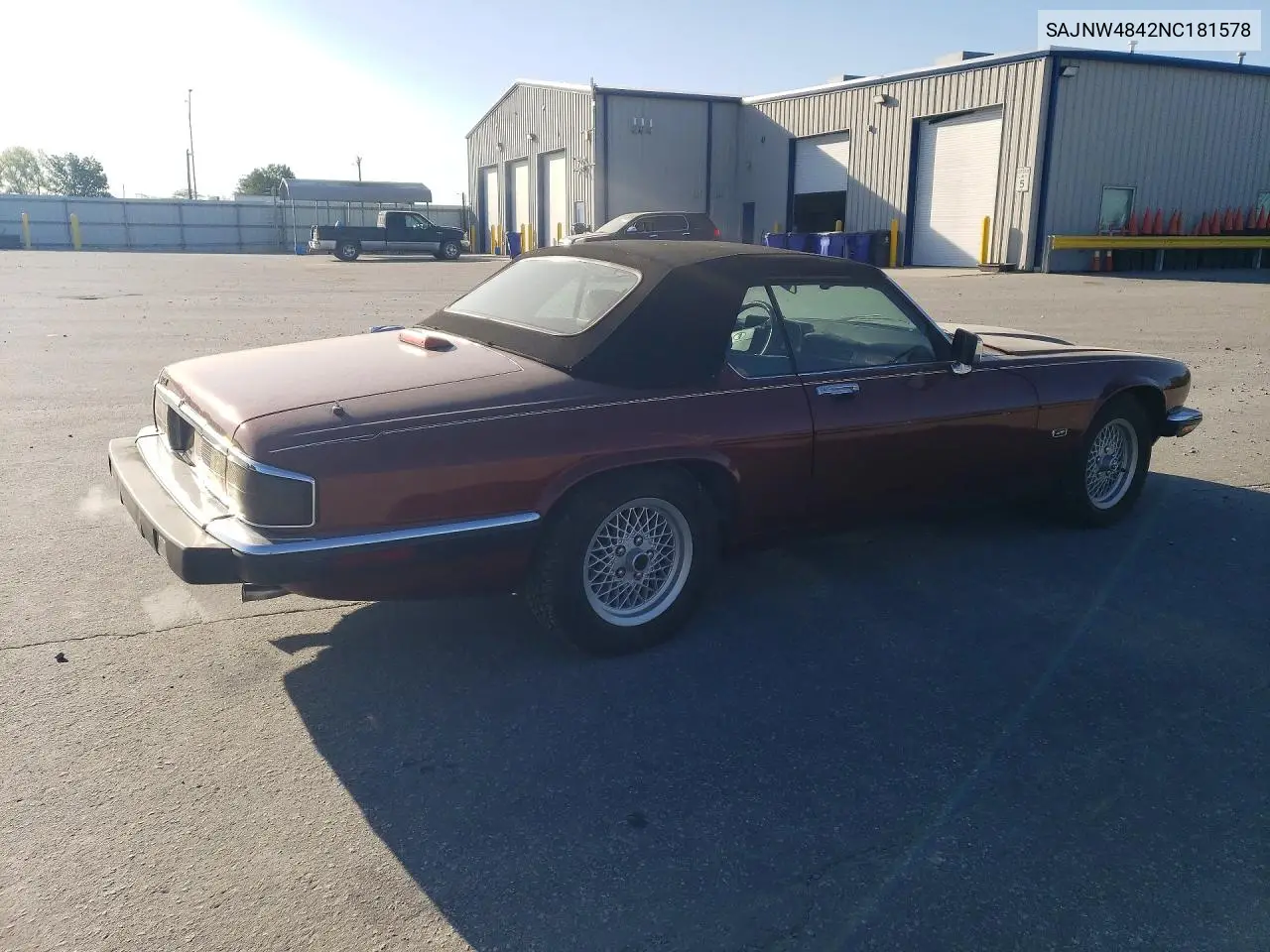 1992 Jaguar Xjs VIN: SAJNW4842NC181578 Lot: 50625946