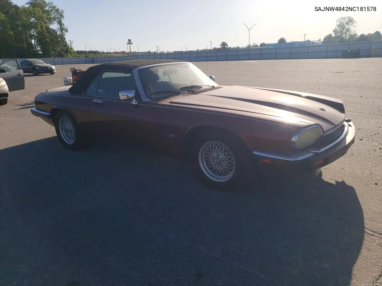 1992 Jaguar Xjs VIN: SAJNW4842NC181578 Lot: 50625946