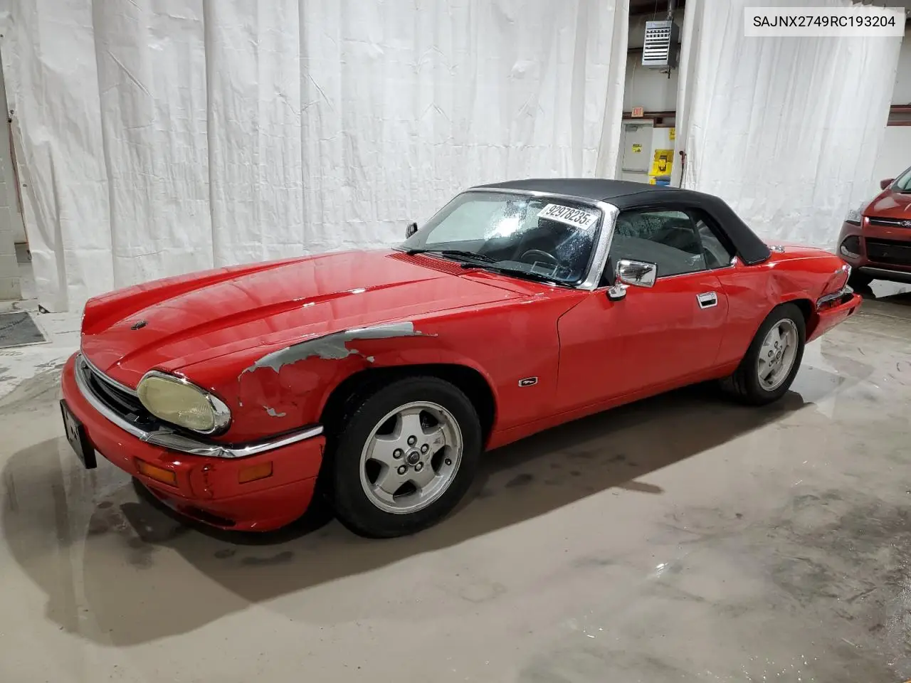 1994 Jaguar Xjs 2+2 VIN: SAJNX2749RC193204 Lot: 92978235