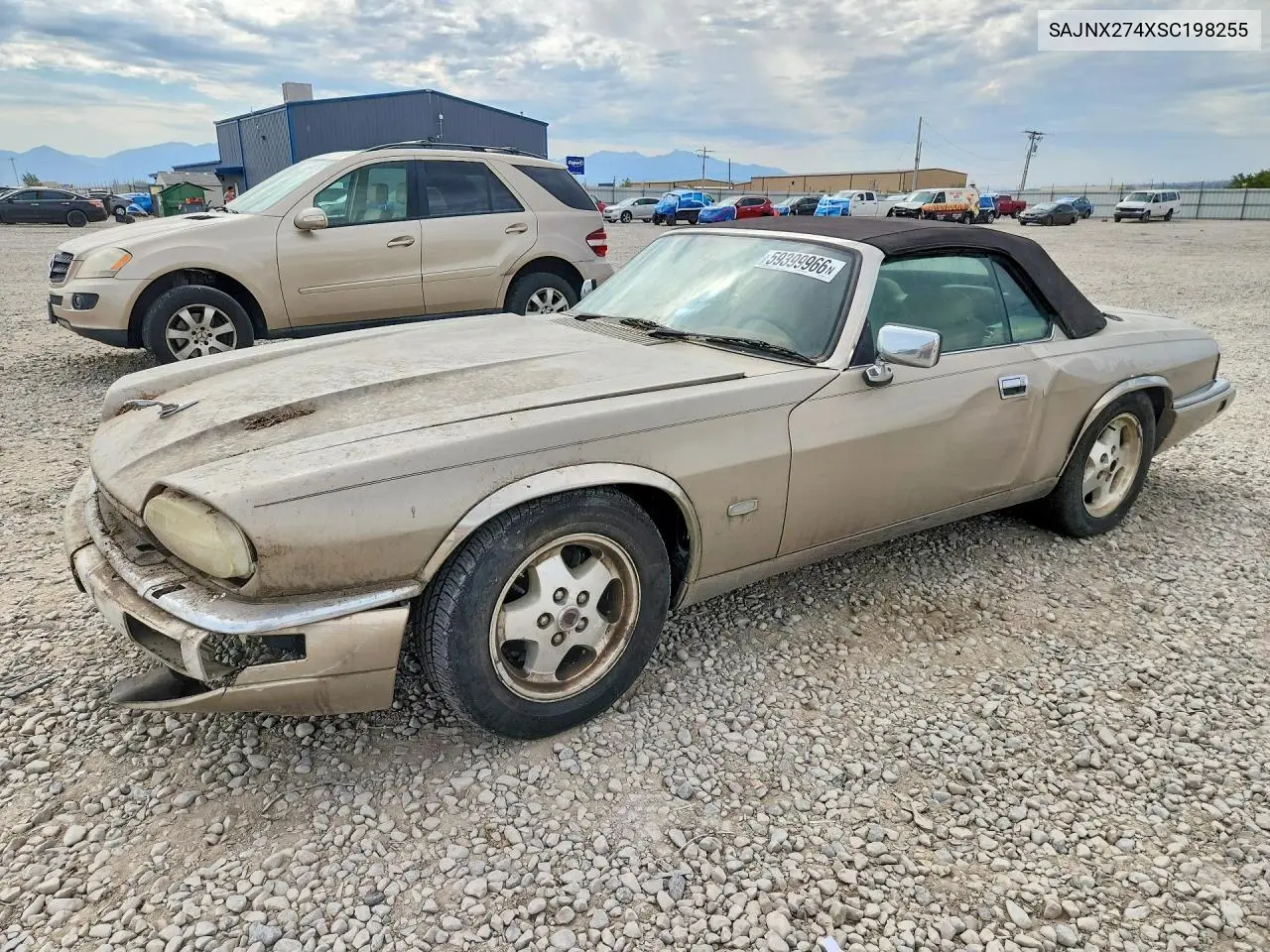 1995 Jaguar Xjs 2+2 VIN: SAJNX274XSC198255 Lot: 59399966