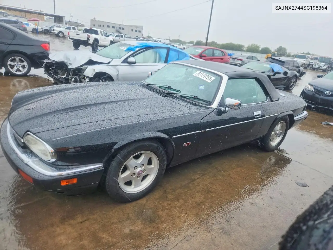1995 Jaguar Xjs 2+2 VIN: SAJNX2744SC198364 Lot: 61179726