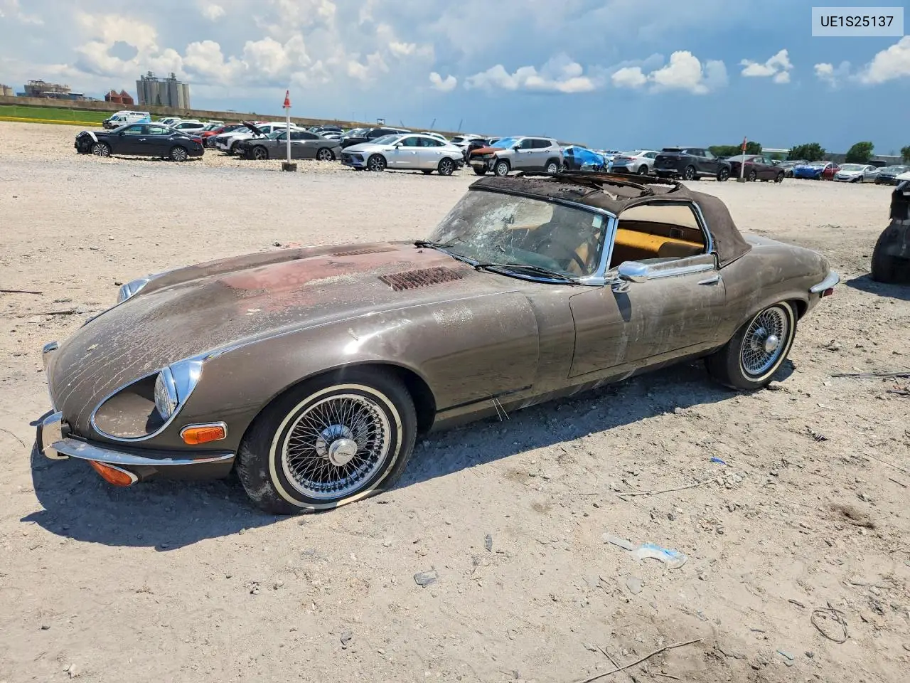 1974 Jaguar Xke VIN: UE1S25137 Lot: 59295726
