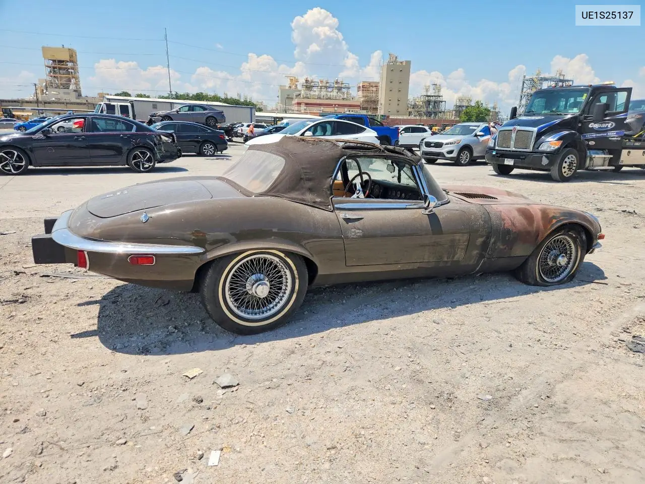 1974 Jaguar Xke VIN: UE1S25137 Lot: 59295726