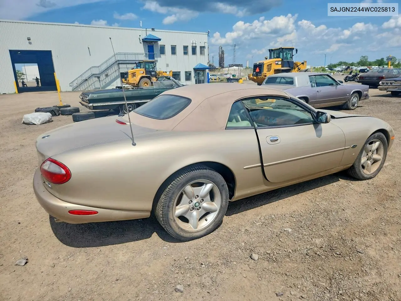 1998 Jaguar Xk8 VIN: SAJGN2244WC025813 Lot: 60026766