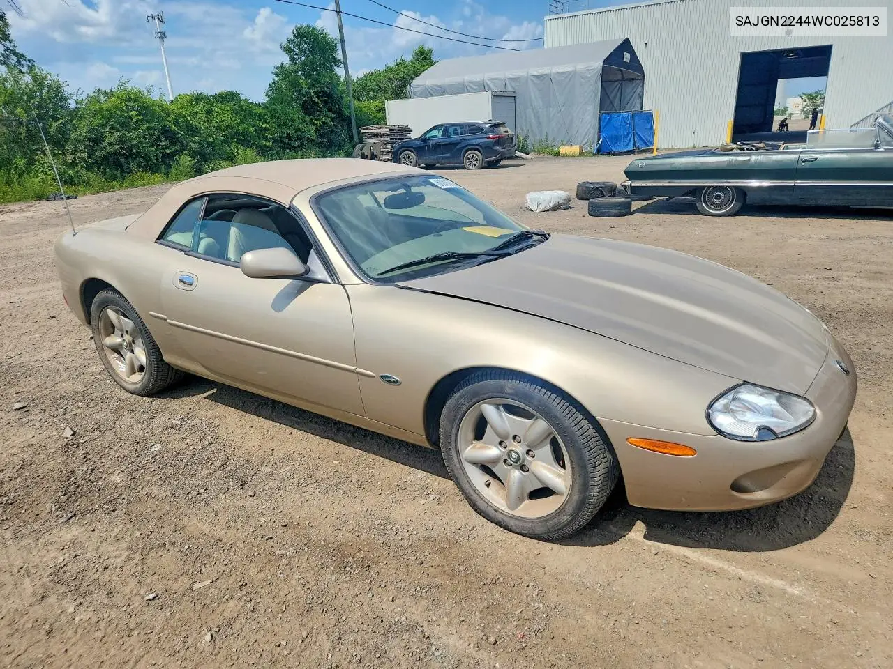 1998 Jaguar Xk8 VIN: SAJGN2244WC025813 Lot: 60026766
