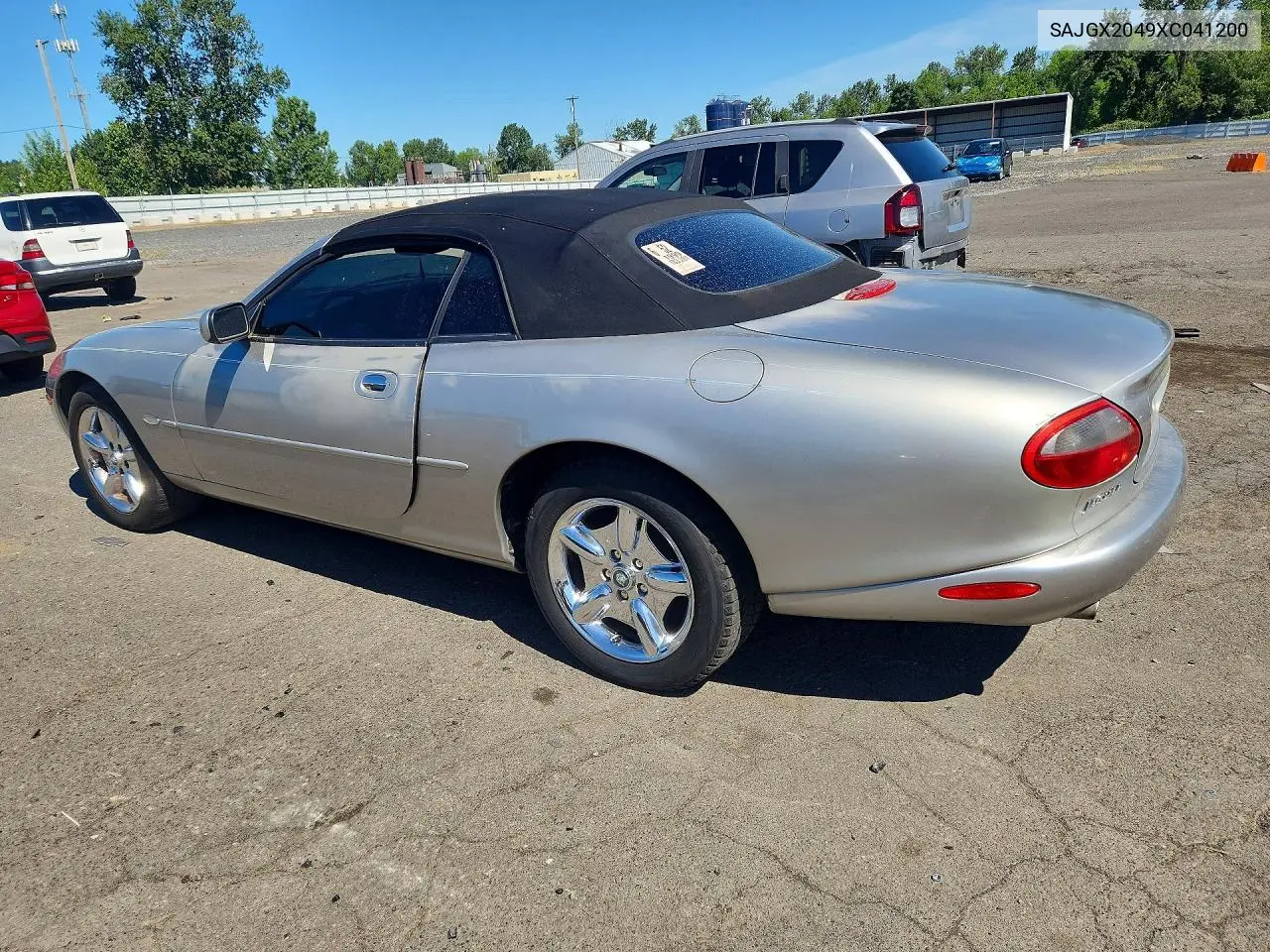 1999 Jaguar Xk8 VIN: SAJGX2049XC041200 Lot: 55732346