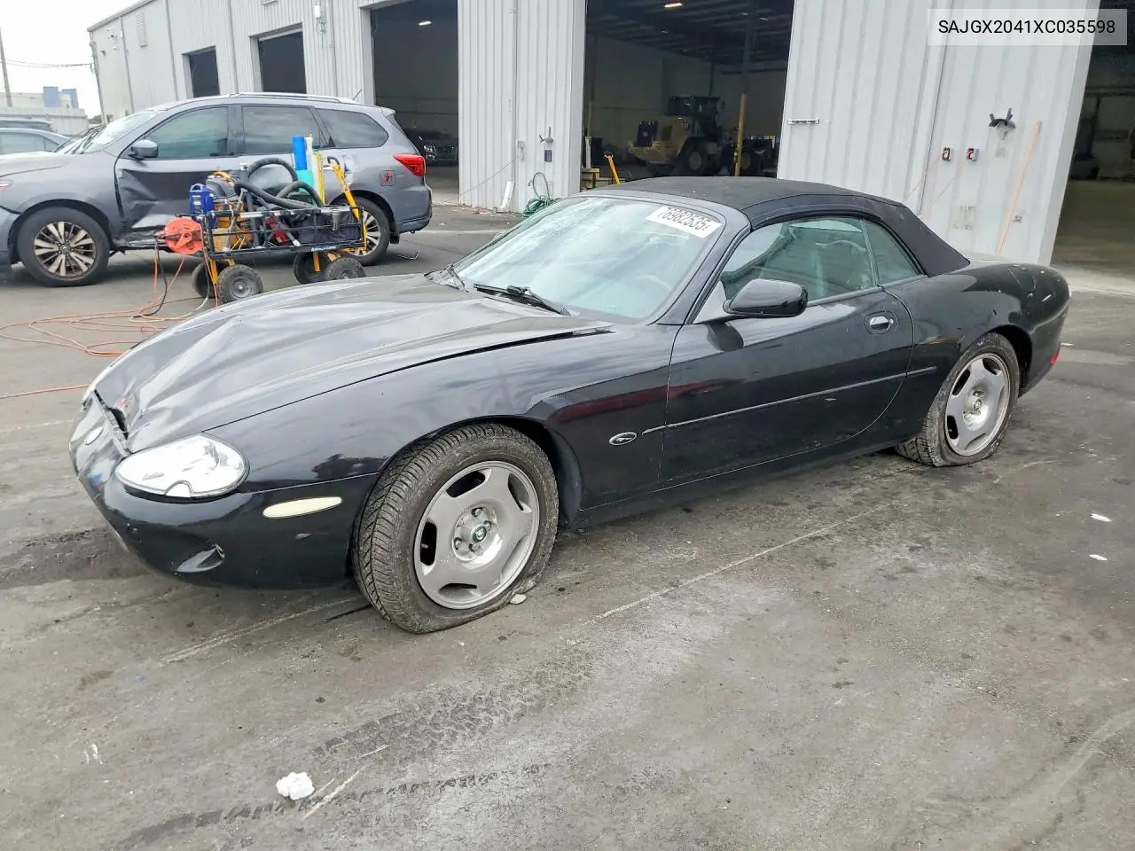 1999 Jaguar Xk8 VIN: SAJGX2041XC035598 Lot: 76982535