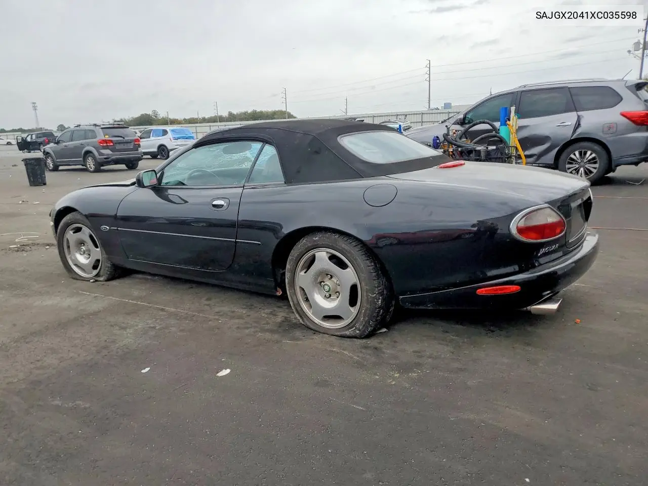 1999 Jaguar Xk8 VIN: SAJGX2041XC035598 Lot: 76982535