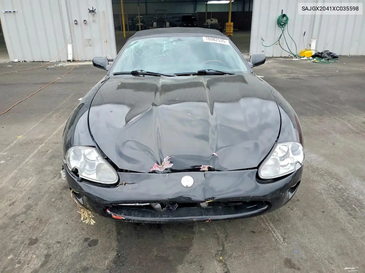 1999 Jaguar Xk8 VIN: SAJGX2041XC035598 Lot: 76982535