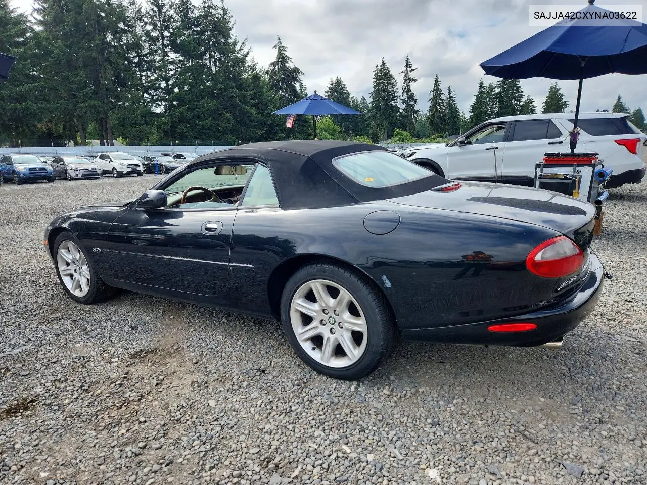 2000 Jaguar Xk8 VIN: SAJJA42CXYNA03622 Lot: 59280476