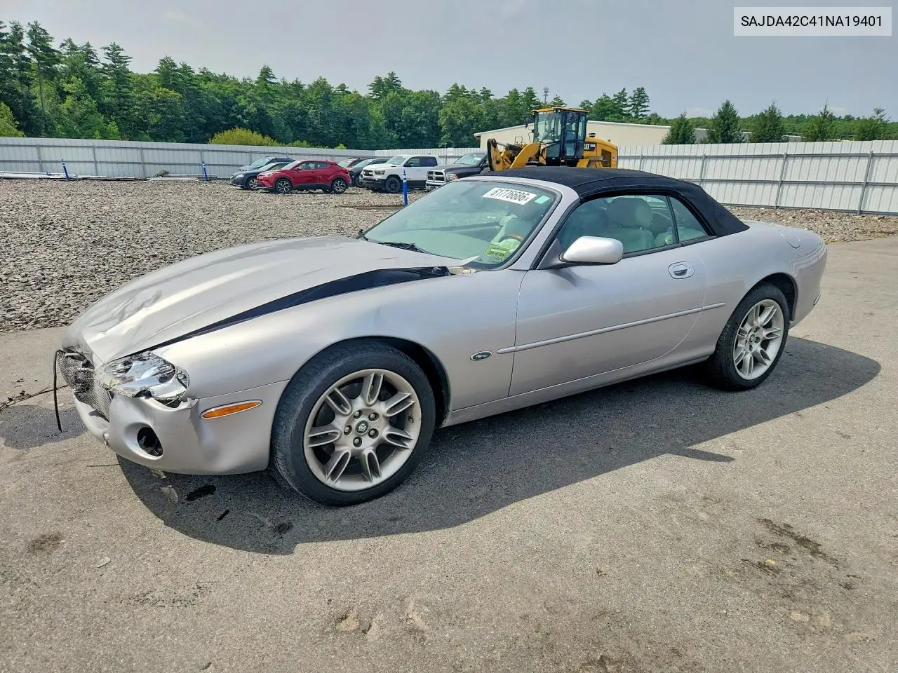 2001 Jaguar Xk8 VIN: SAJDA42C41NA19401 Lot: 61776686