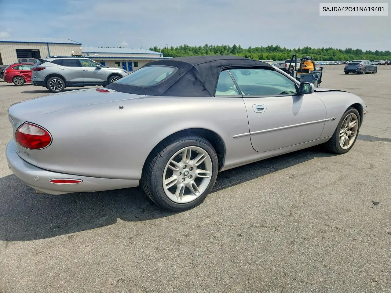 2001 Jaguar Xk8 VIN: SAJDA42C41NA19401 Lot: 61776686