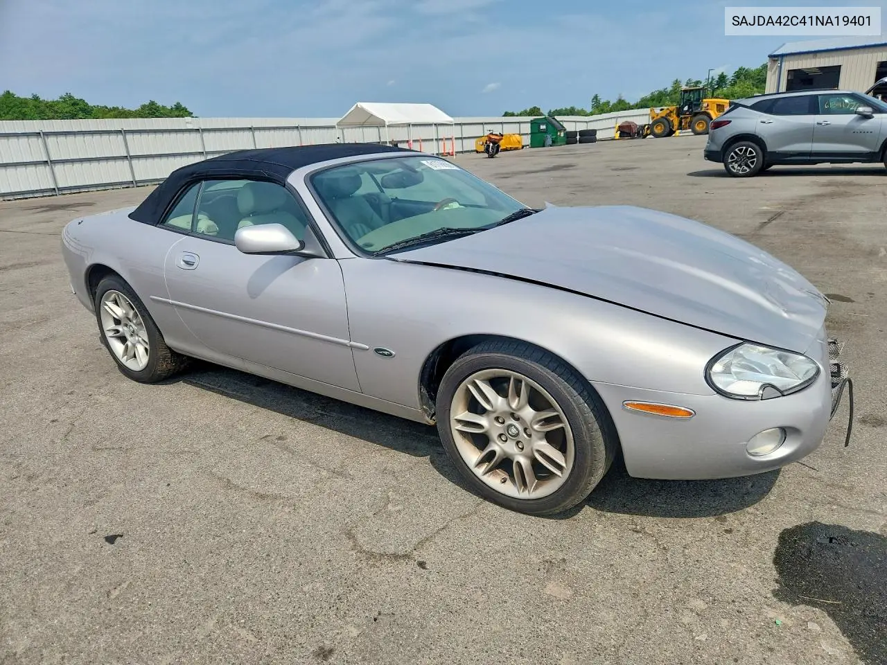 2001 Jaguar Xk8 VIN: SAJDA42C41NA19401 Lot: 61776686