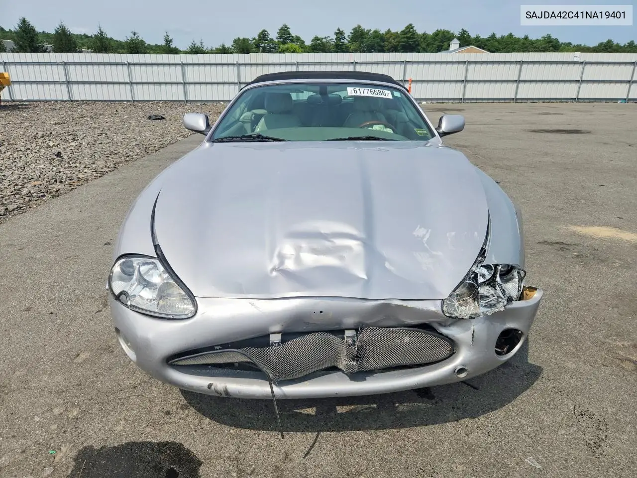 2001 Jaguar Xk8 VIN: SAJDA42C41NA19401 Lot: 61776686