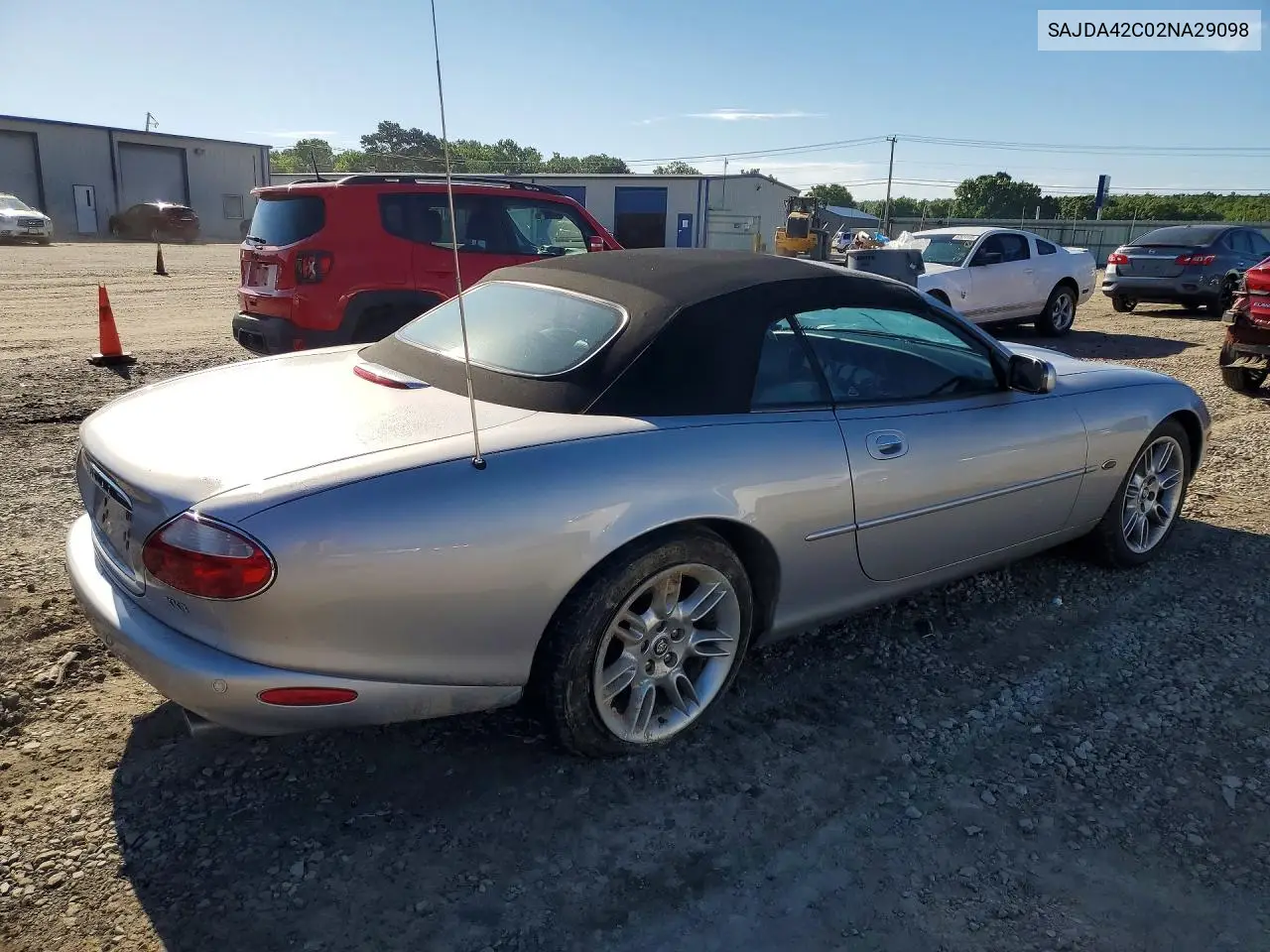 2002 Jaguar Xk8 VIN: SAJDA42C02NA29098 Lot: 52758506