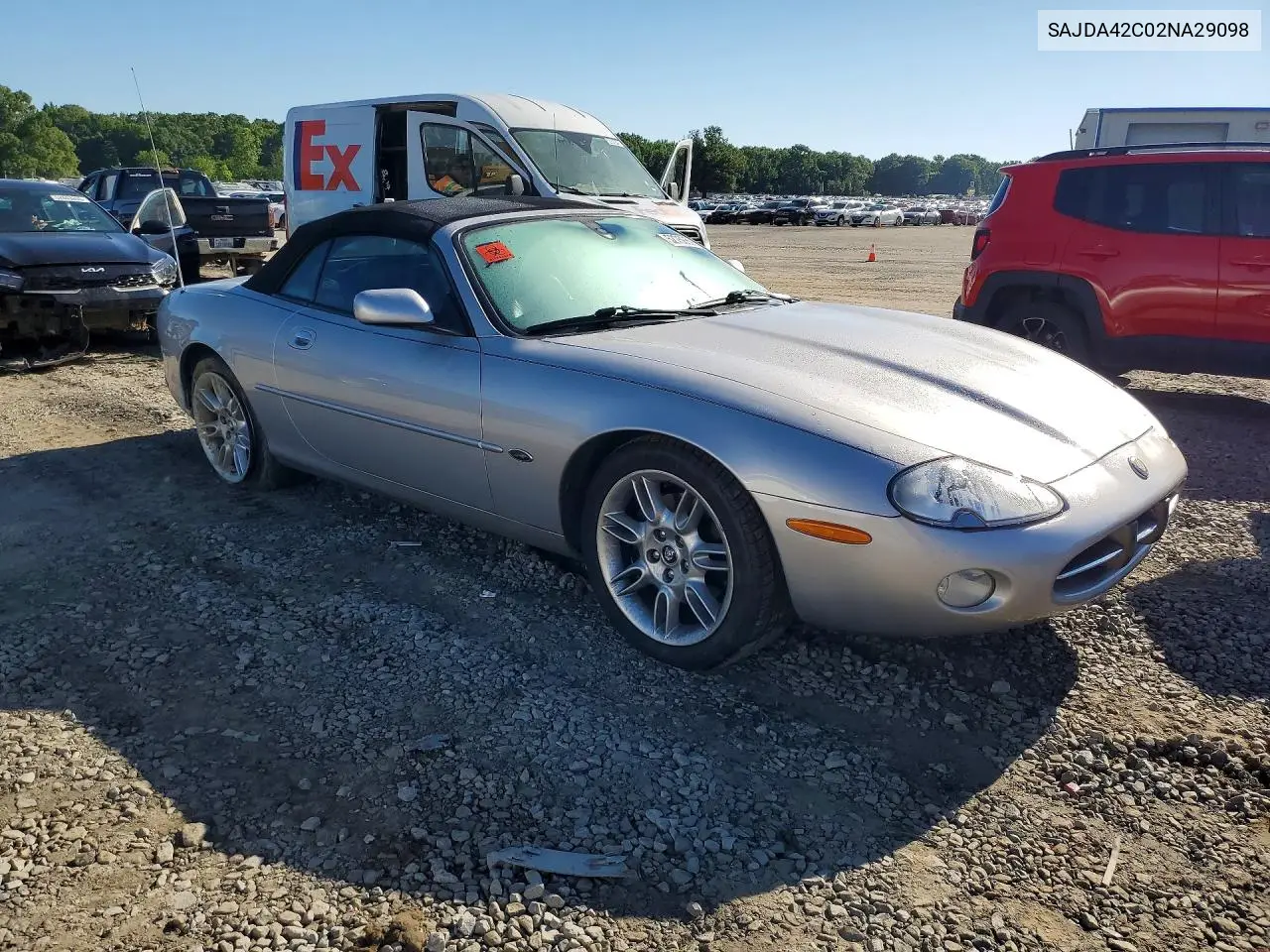 2002 Jaguar Xk8 VIN: SAJDA42C02NA29098 Lot: 52758506