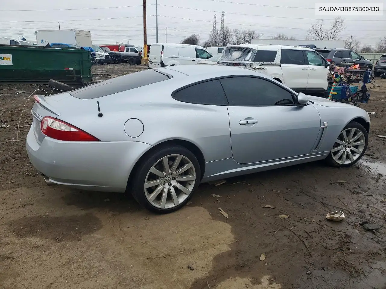2007 Jaguar Xk VIN: SAJDA43B875B00433 Lot: 48381166