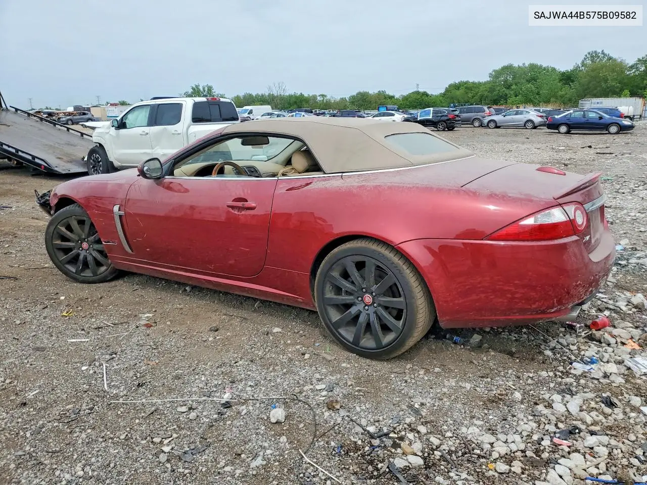 2007 Jaguar Xk VIN: SAJWA44B575B09582 Lot: 54720736