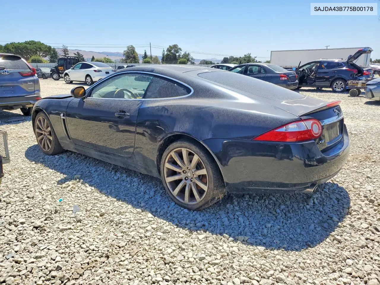2007 Jaguar Xk VIN: SAJDA43B775B00178 Lot: 61375336