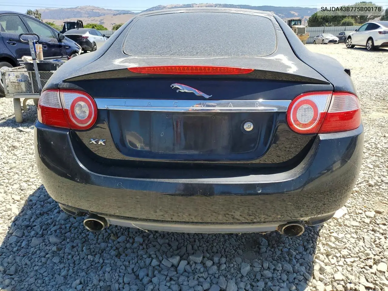 2007 Jaguar Xk VIN: SAJDA43B775B00178 Lot: 61375336