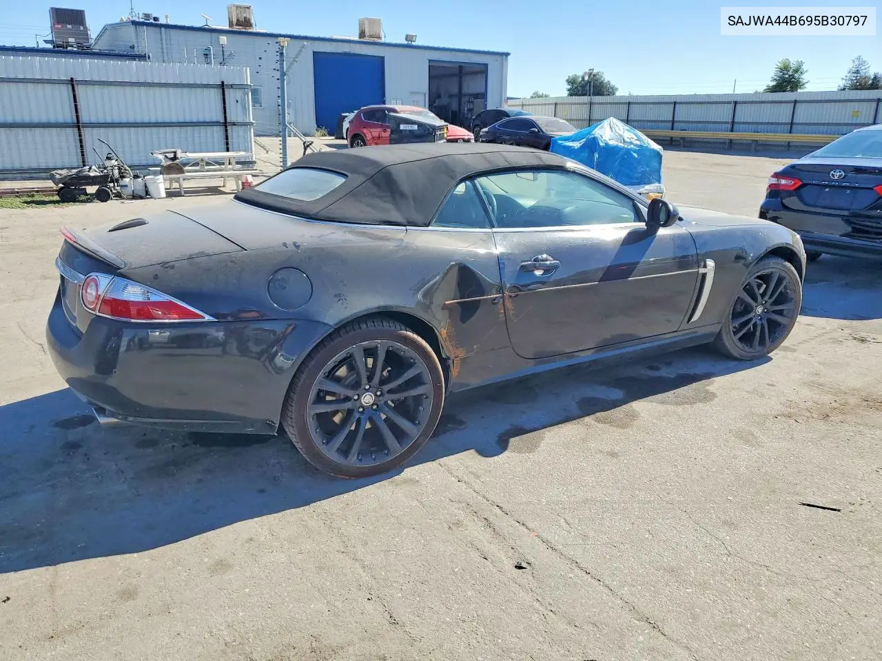 2009 Jaguar Xk VIN: SAJWA44B695B30797 Lot: 59648986
