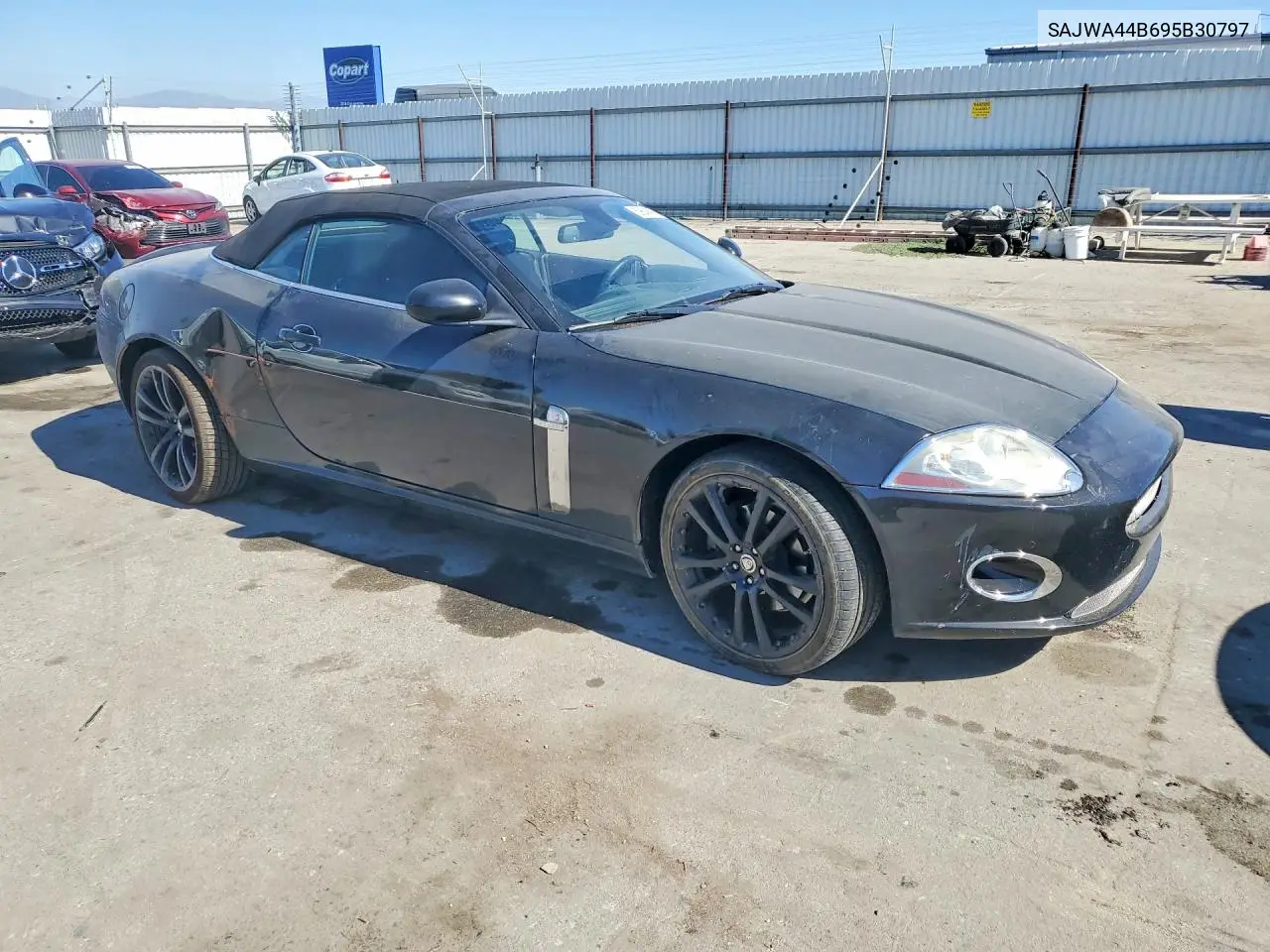 2009 Jaguar Xk VIN: SAJWA44B695B30797 Lot: 59648986