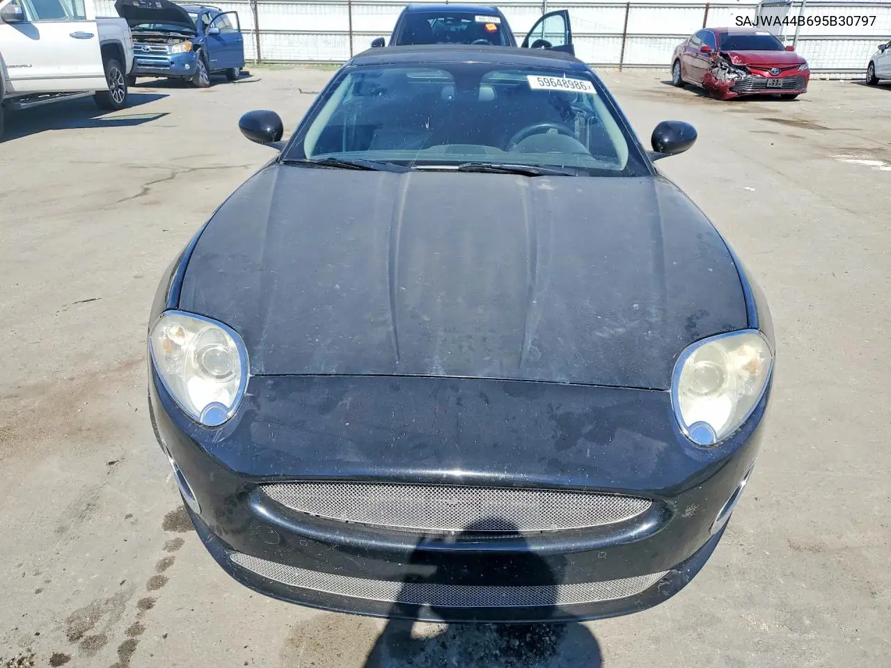 2009 Jaguar Xk VIN: SAJWA44B695B30797 Lot: 59648986