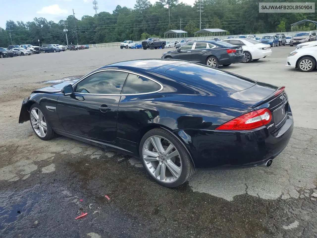 2013 Jaguar Xk VIN: SAJWA4FB2DLB50904 Lot: 59887246