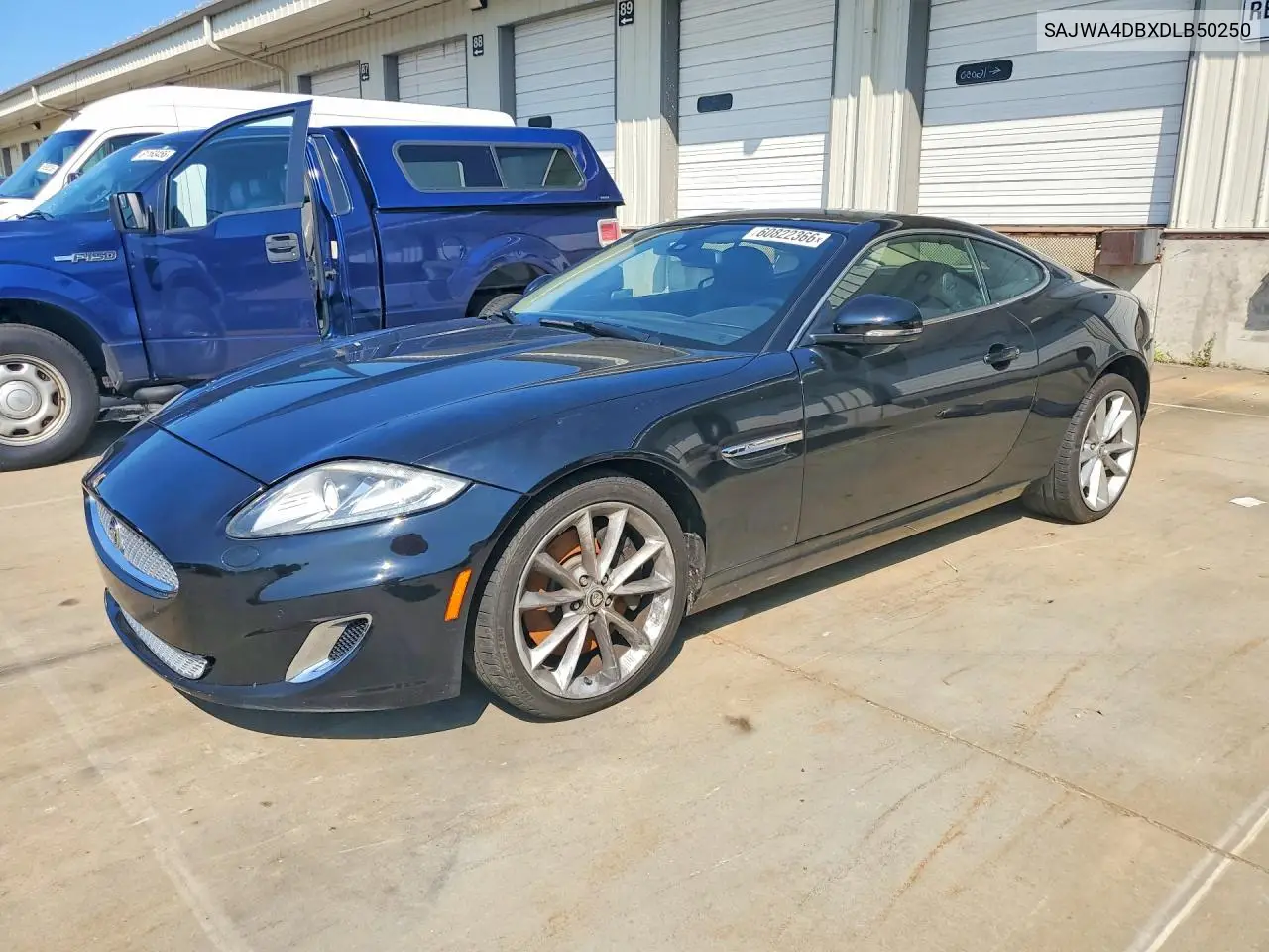 2013 Jaguar Xk VIN: SAJWA4DBXDLB50250 Lot: 60822366