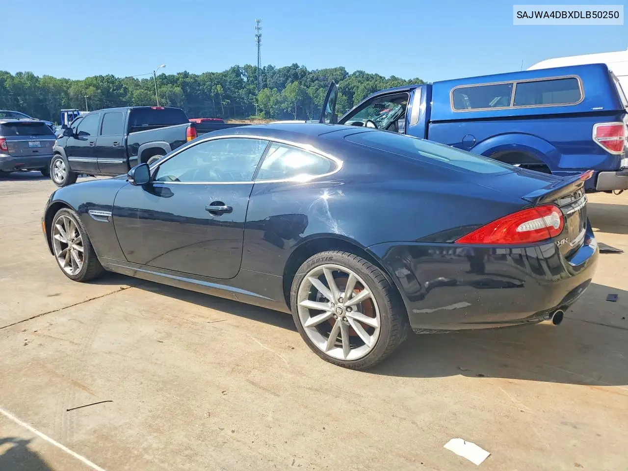2013 Jaguar Xk VIN: SAJWA4DBXDLB50250 Lot: 60822366