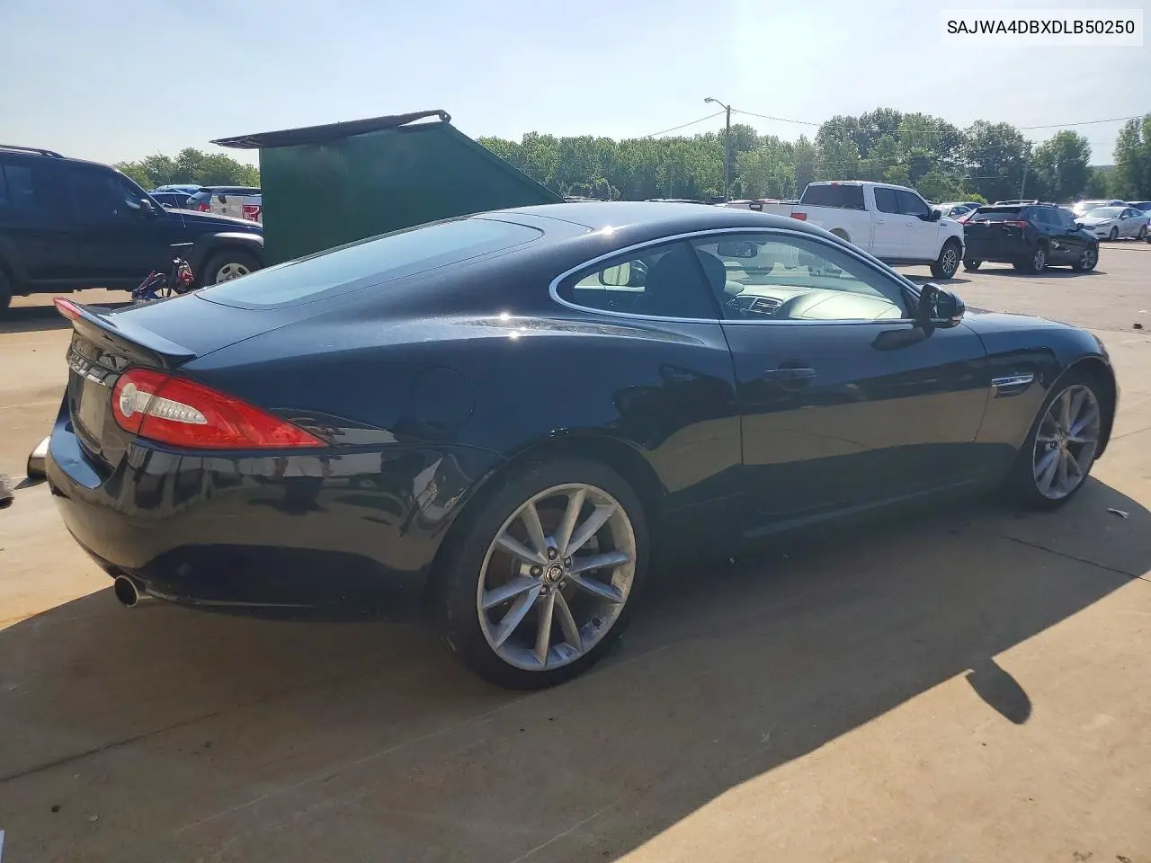 2013 Jaguar Xk VIN: SAJWA4DBXDLB50250 Lot: 60822366